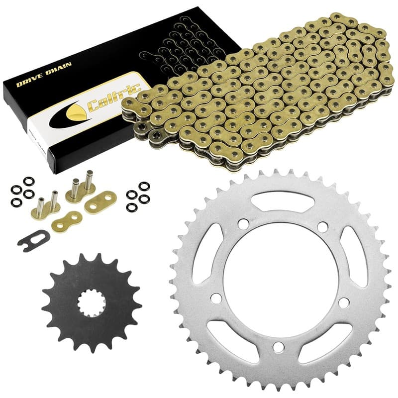 Golden O-Ring Drive Chain & Sprockets Kit for Suzuki GSX-R750 GSXR750 2006-2010