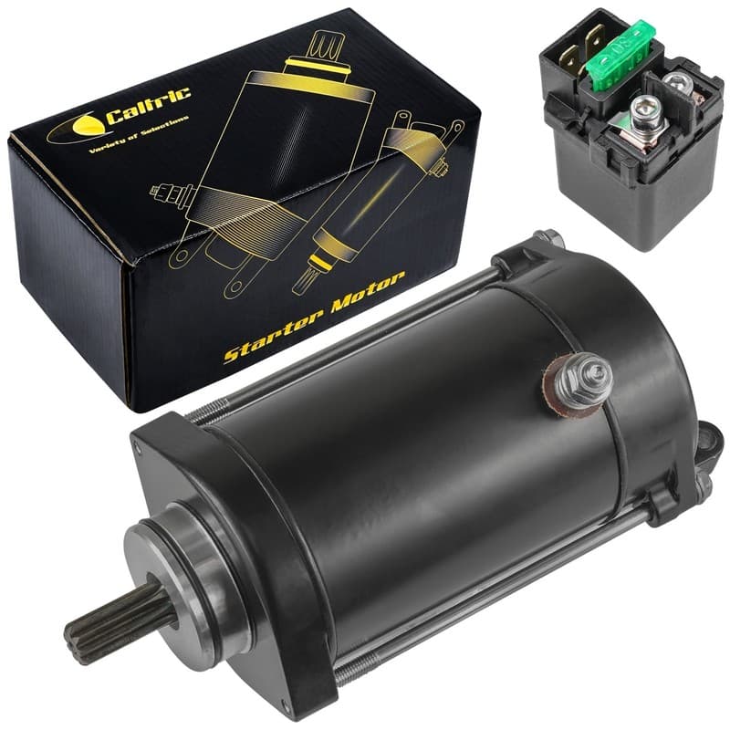 Starter And Relay Solenoid for Kawasaki Vulcan 1500 VN1500 1996-2008