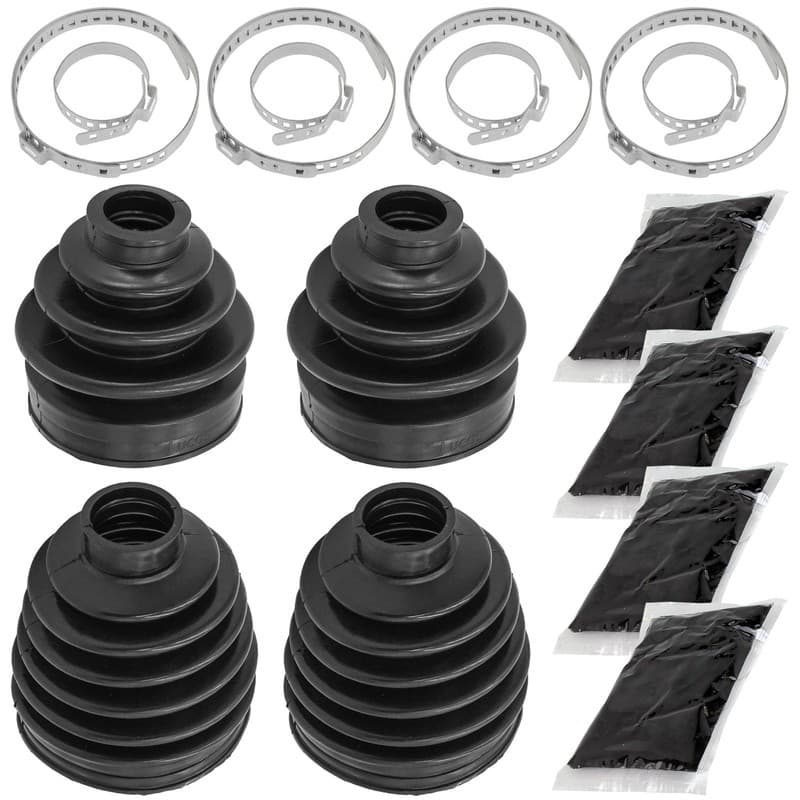 Caltric Front Inner & Outer Cv Axle Boot For Polaris RZR Turbo R 2022-2024