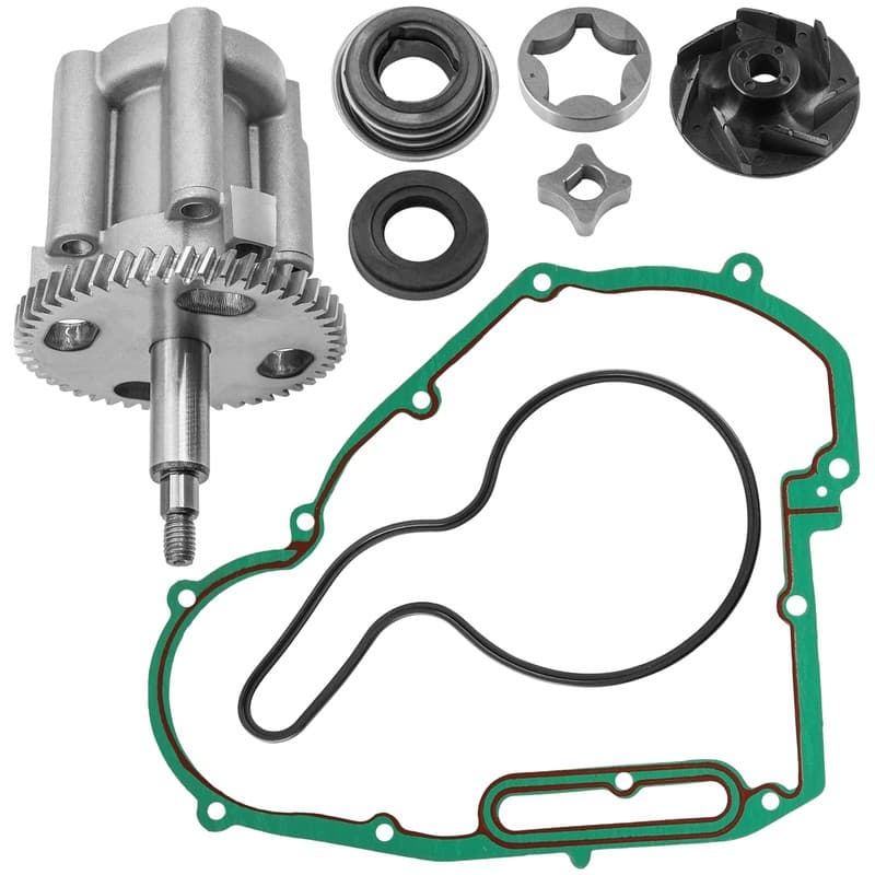 Oil Pump Water Pump Impeller Seal Kit for Polaris Ranger 2008-2009 Crew 700 EFI