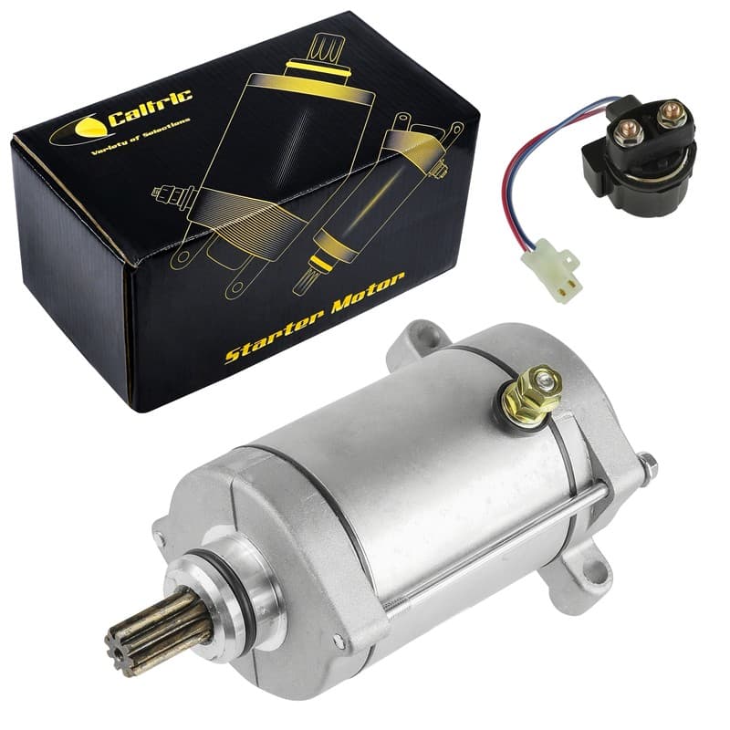 Starter & Relay Solenoid for Yamaha Grizzly 600 YFM600 1998 1999 2000 2001 Atv