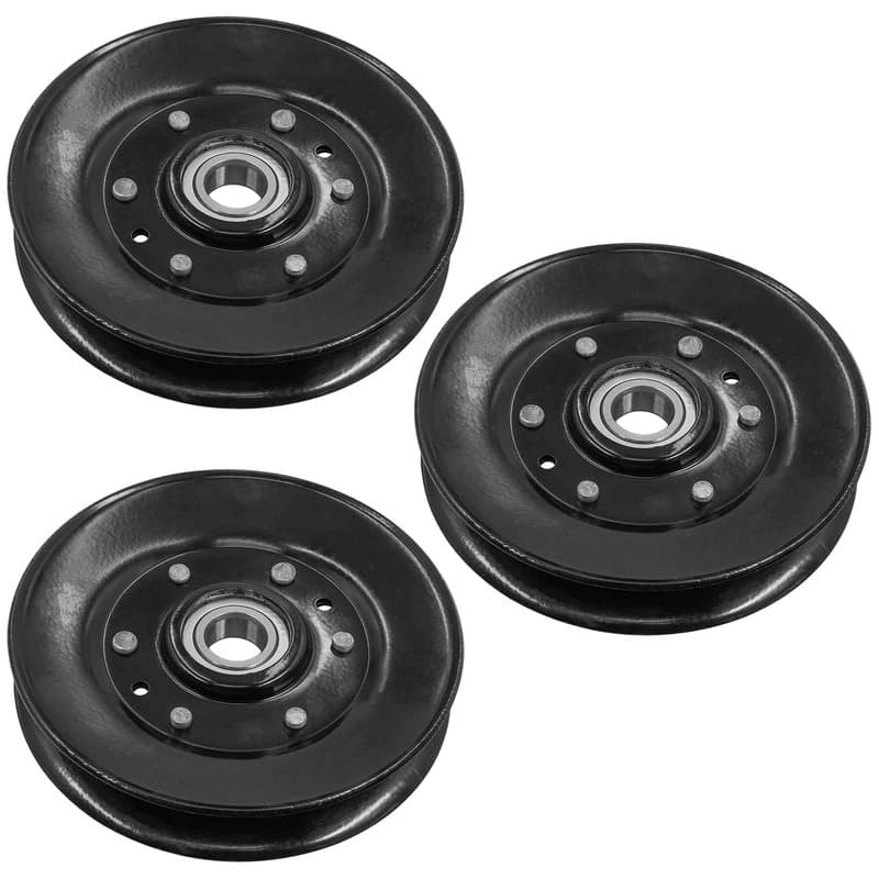 Caltric Deck Sheave Idler Pulley For John Deere X300 X300R X304 42" QTY 3