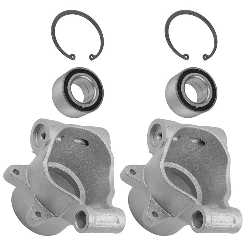 Caltric Rear Wheel Bearing Carrier And Clips For Polaris Sportsman 700 2002-2006