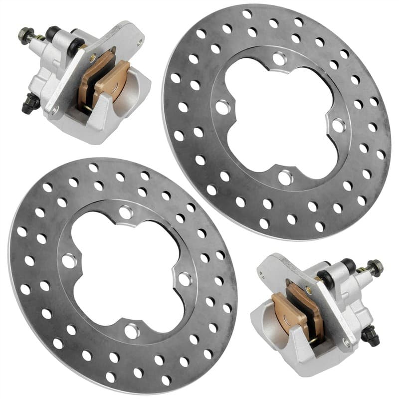 Front Brake Disc Rotor Caliper For Honda Rancher 420 TRX420FPE 4x4 ES 2009-2013