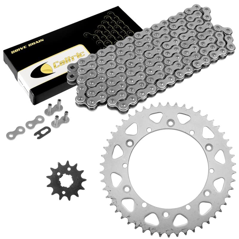 Caltric Drive Chain & Sprockets For Yamaha YZ250 1998 520 Pitch 114 Link