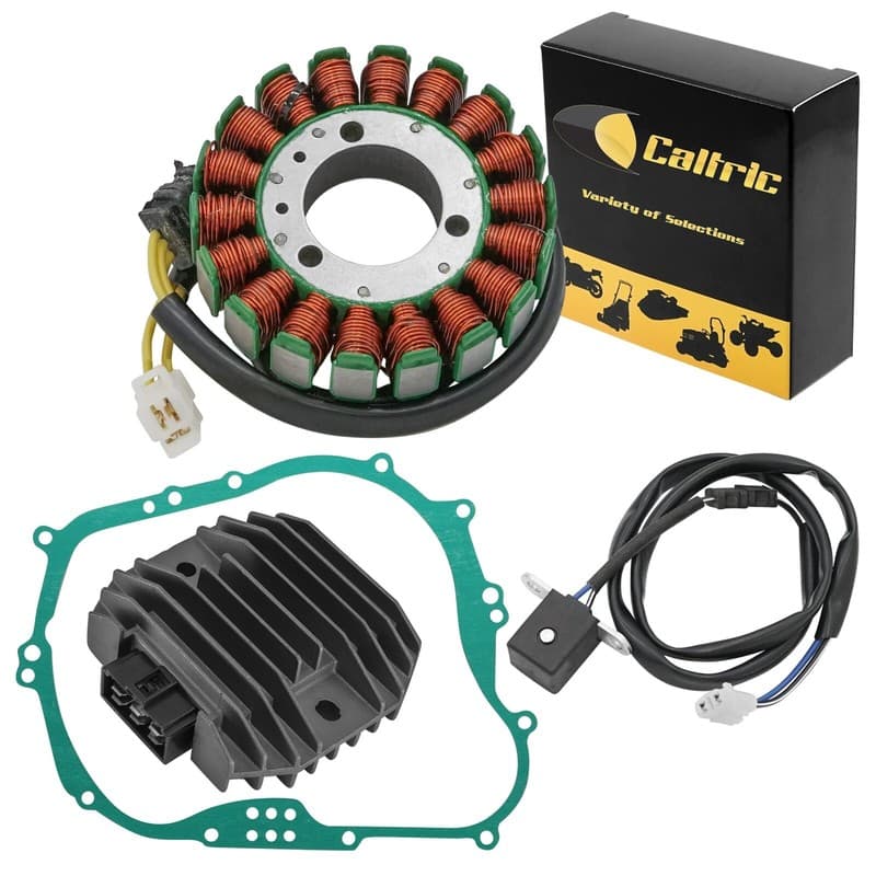 Stator & Gasket & Regulator for Kawasaki Lakota Sport 300 KEF300 2001 2002 2003