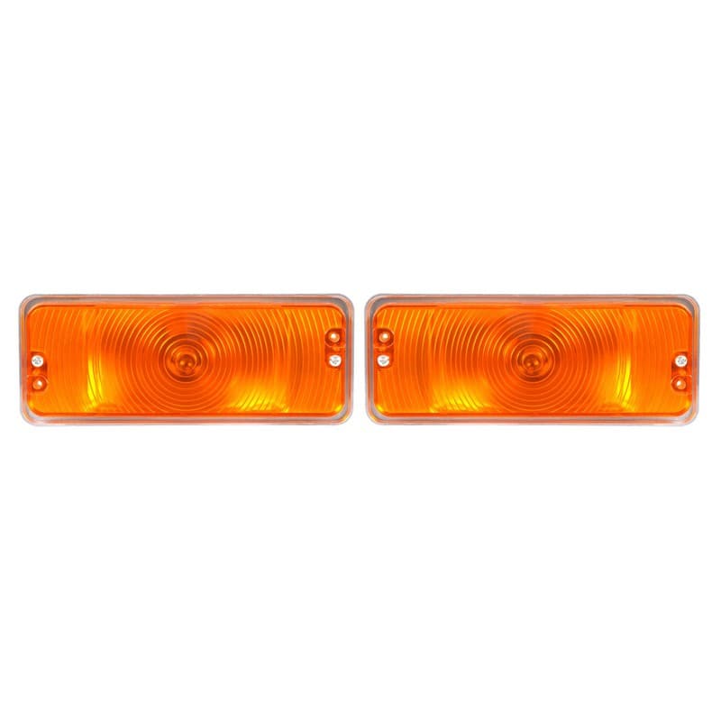Turn Signal Lights Lens Left & Right For Ford F100 F250 F350 1965-1967