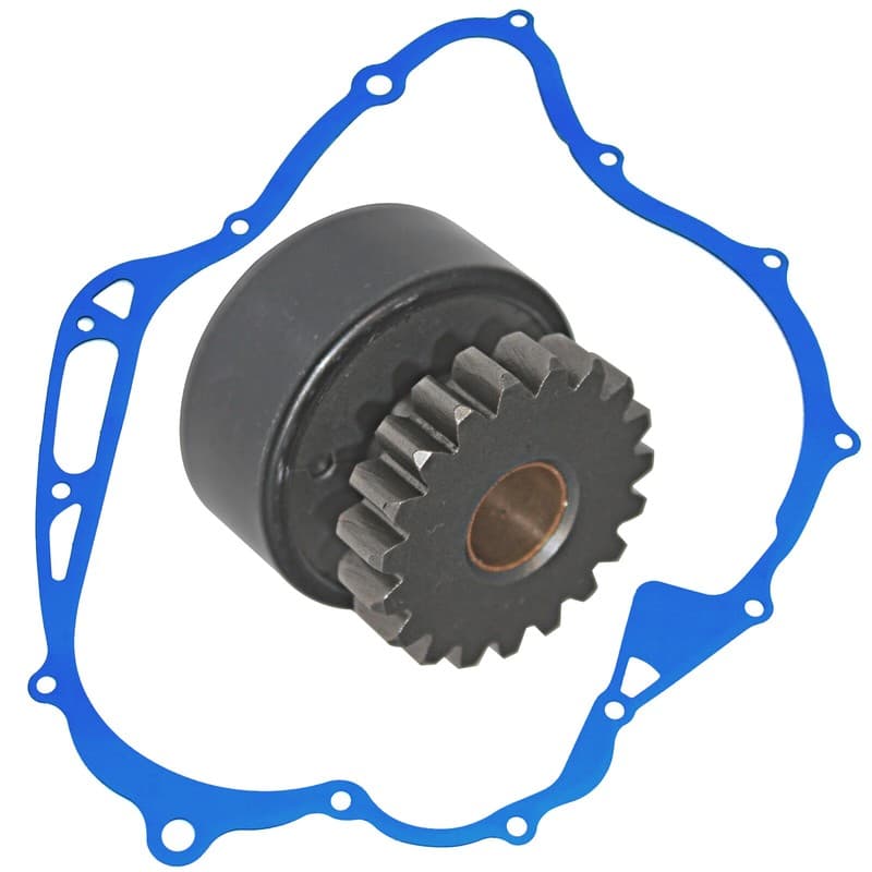Starter Clutch Drive Bendix & Gasket for Yamaha XV750 Virago 750 1988-1997