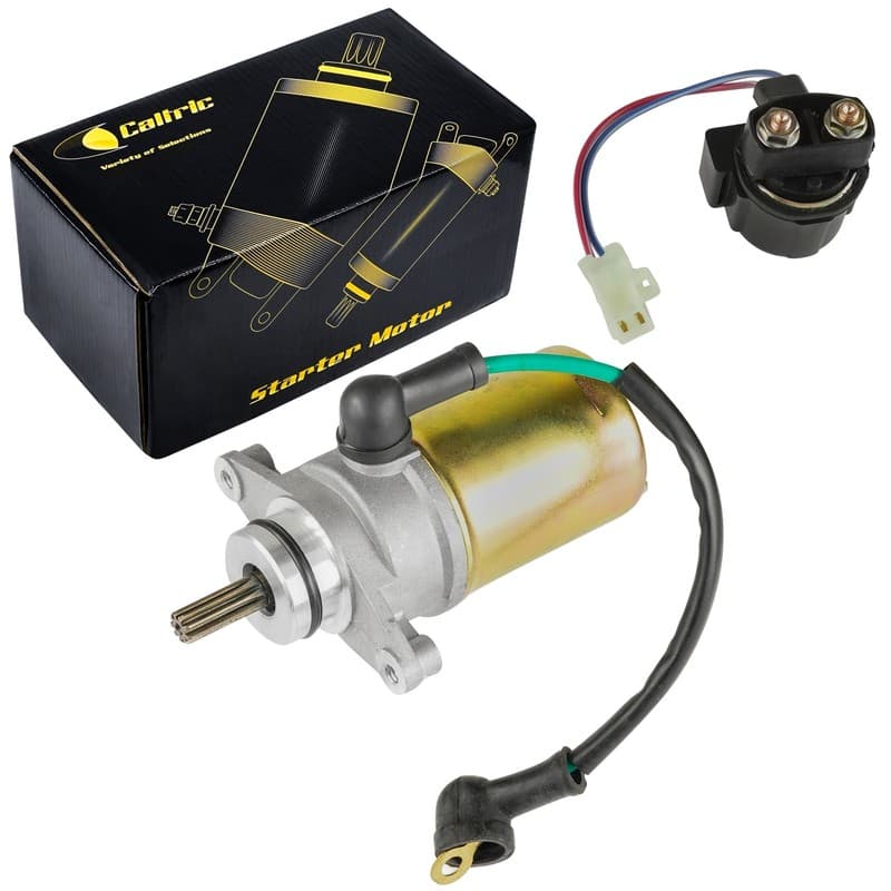 Starter & Relay Solenoid for Yamaha Raptor 50 YFM50 2004-2008 Atv New