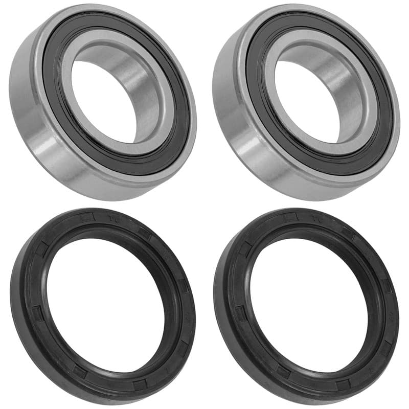 Front Wheel Ball Bearing And Seals Kit for Kawasaki Mule 2510 KAF950 Diesel