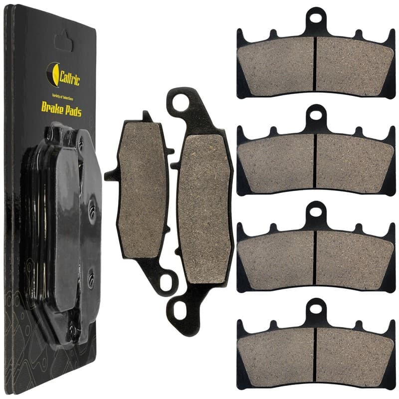 Front & Rear Brake Pads for Kawasaki VN1500 Vulcan 1500 Mean Streak 2002 03 2004