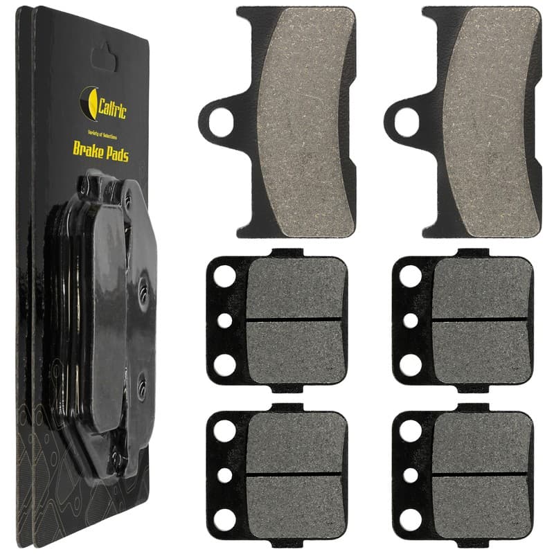 Front & Rear Brake Pads for Yamaha Grizzly 660 YFM660F 4X4 2002 2003 2004-2008