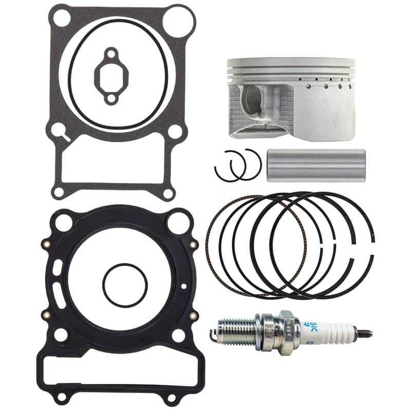 NICHE Piston Gasket Spark Plug Kit for Yamaha Kodiak Grizzly 450 5ND-11631
