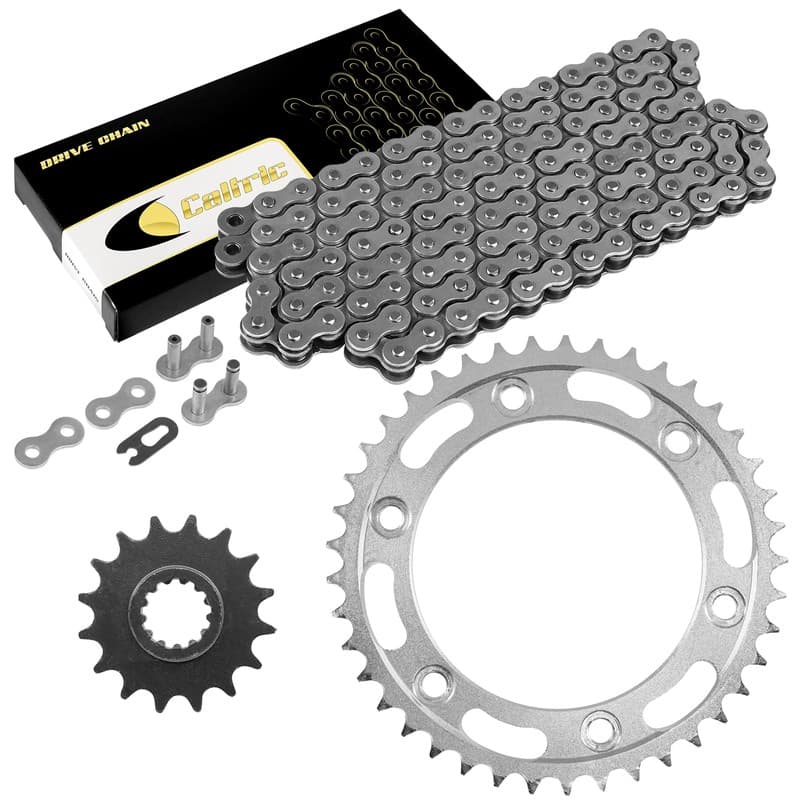 Caltric Drive Chain & Sprockets For Honda CBR1000RR 2004-2005 530 Pitch 114 Link