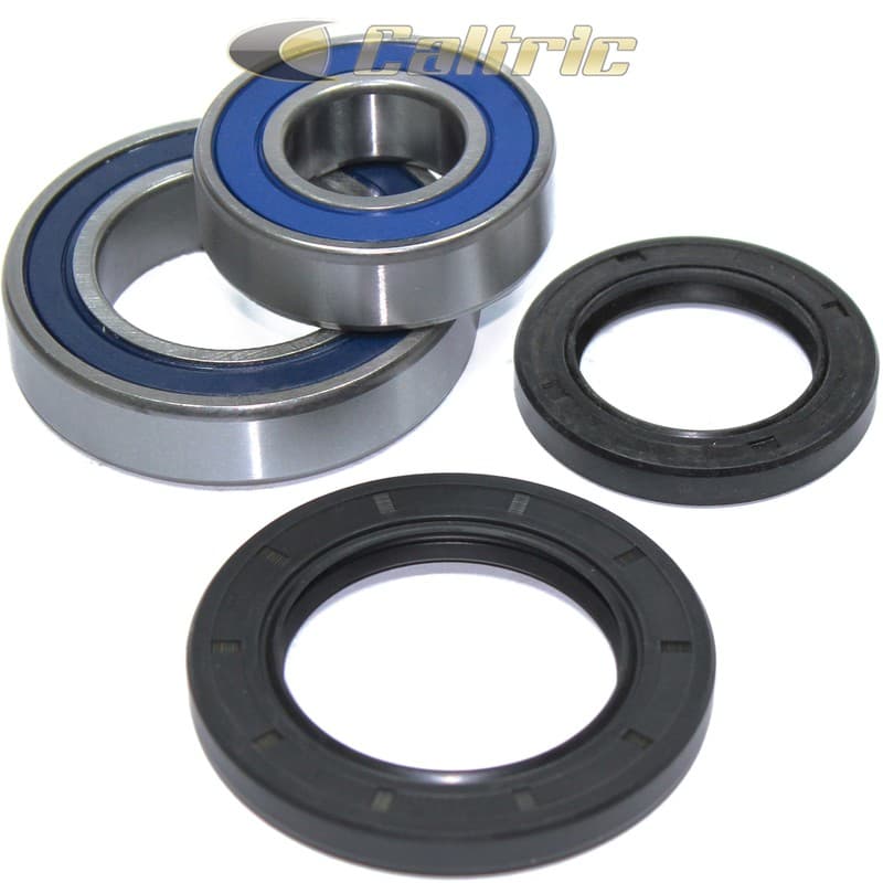 Rear Wheel Ball Bearings Seals Kit for Yamaha Kodiak 400 YFM400 4WD 1993-1999