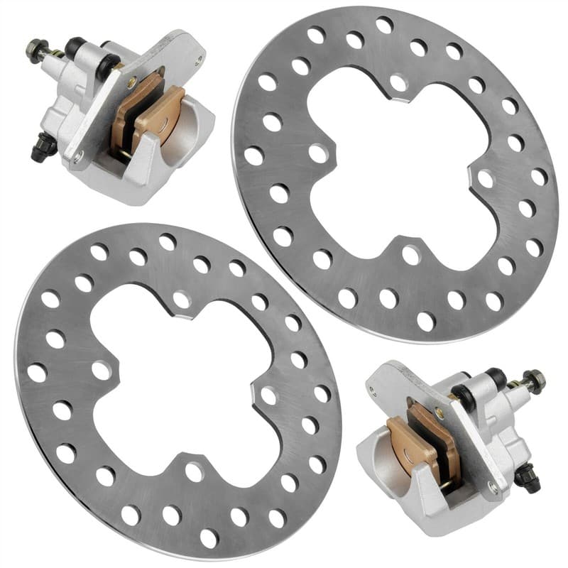 Front Brake Disc Caliper Rotor for Honda Foreman 500 TRX500FE 4x4 ES 2014 - 2019