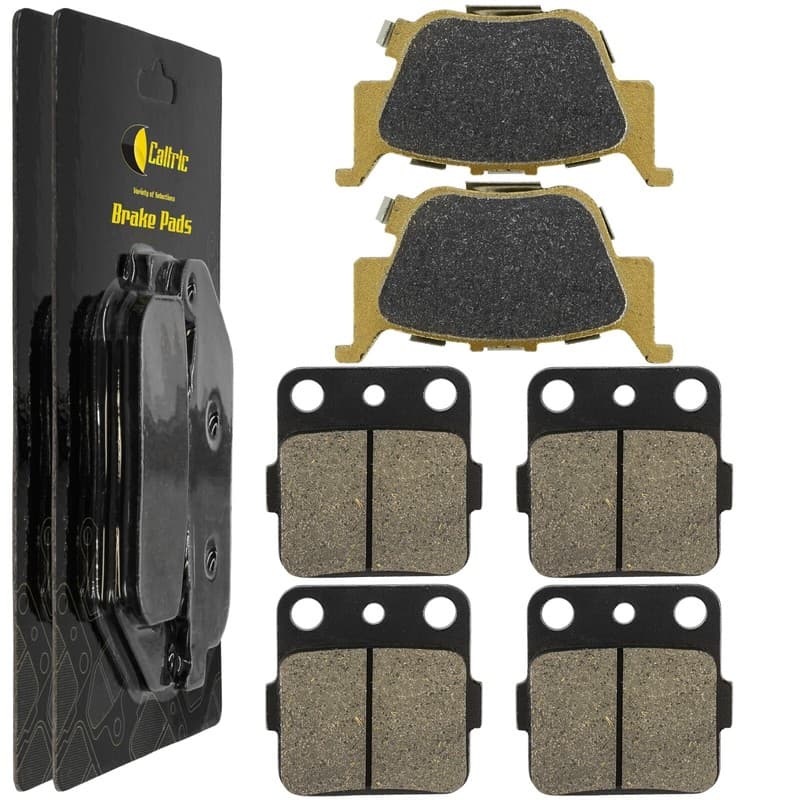 Caltric Front Left Right & Rear Brake Pads for Honda Rancher 420 4x4 2009-2023