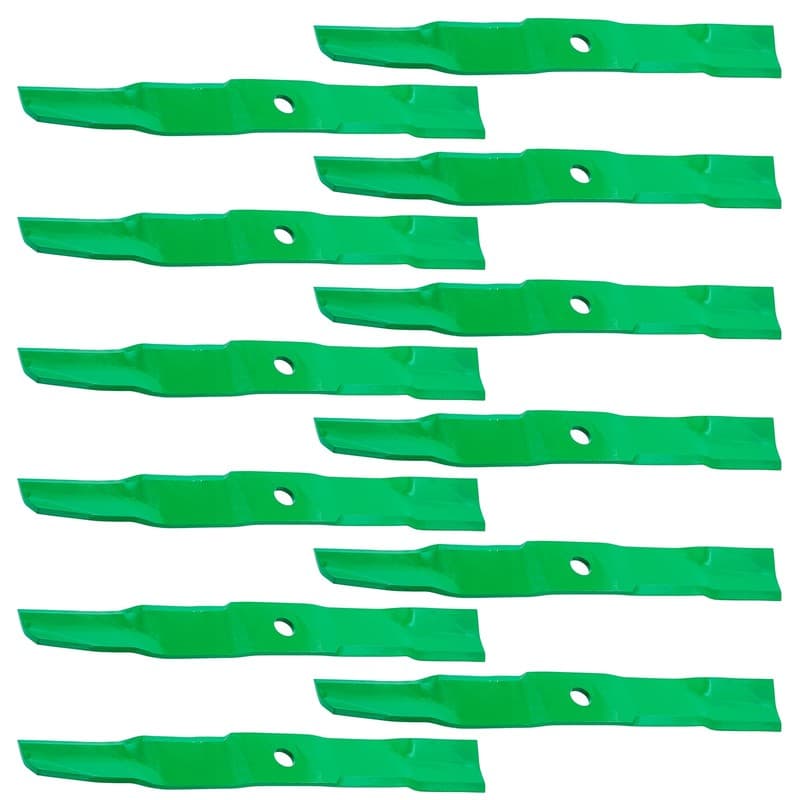 Caltric M128485 Mower Deck Blades For John Deere F620 F68 F687 F735 60" Mulch