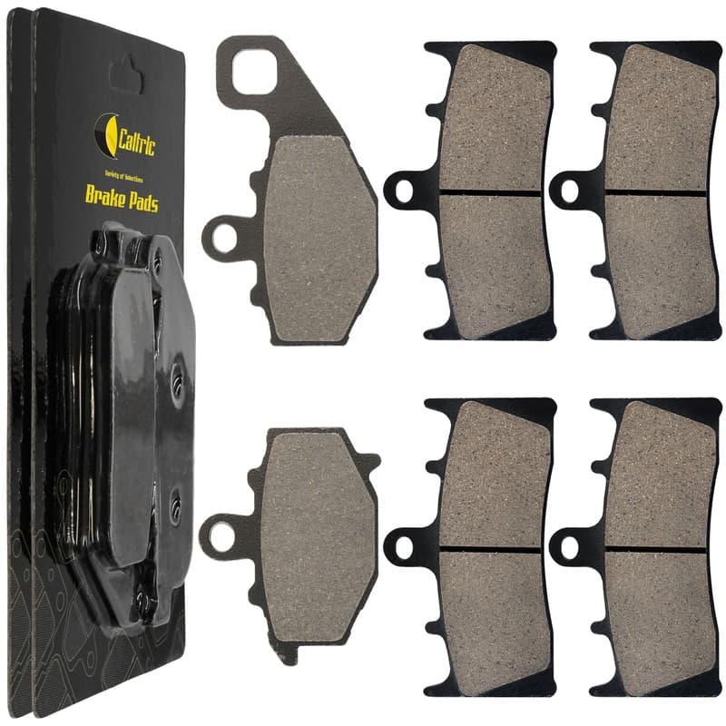 Front & Rear Brake Pads for Kawasaki ZX900 Ninja ZX9R ZX-9R 1997-2001 Front Rear