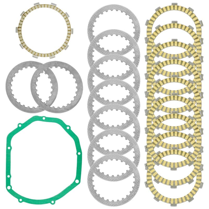 Clutch Friction Plates And Gasket for Suzuki Bandit 1200 GSF1200 2001-2005