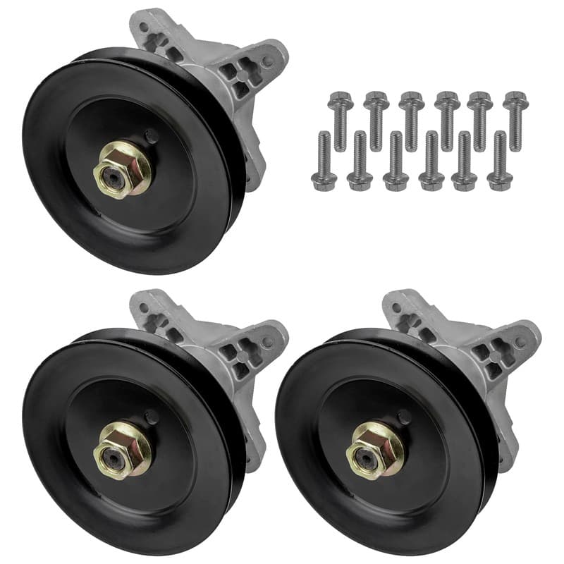 Caltric 618-04608 618-0671 Spindle for White Outdoor Troy-Bilt MTD Cub Cadet