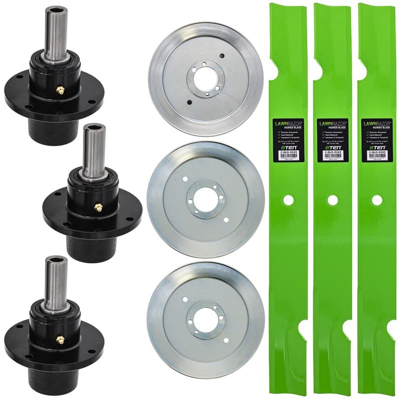 8TEN Blade Spindle Kit for Scag Cheetah II 72-Inch Deck 482882 461663 484051