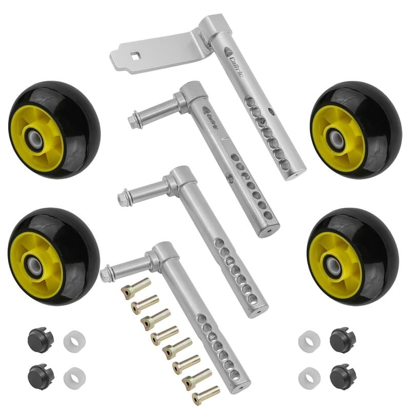 54C 62C Deck Wheels w/ Arm Kit for John Deere X465 X475 X485 X495 SN. ( -040000)