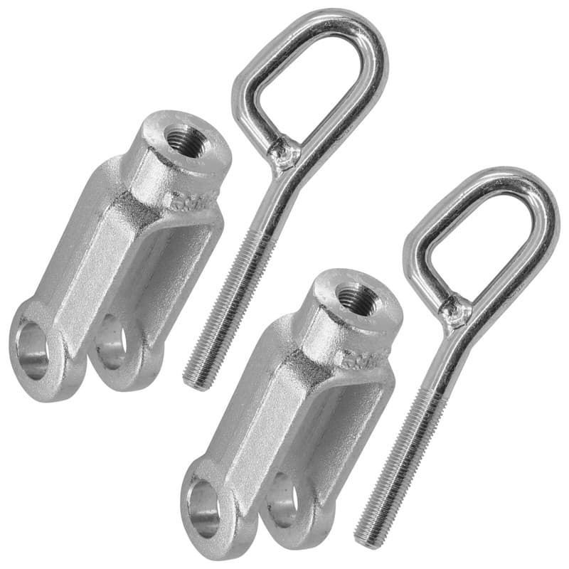 Caltric M155788 M111286 Mower Deck Lift Linkage Rod & Yoke For John Deere 2x