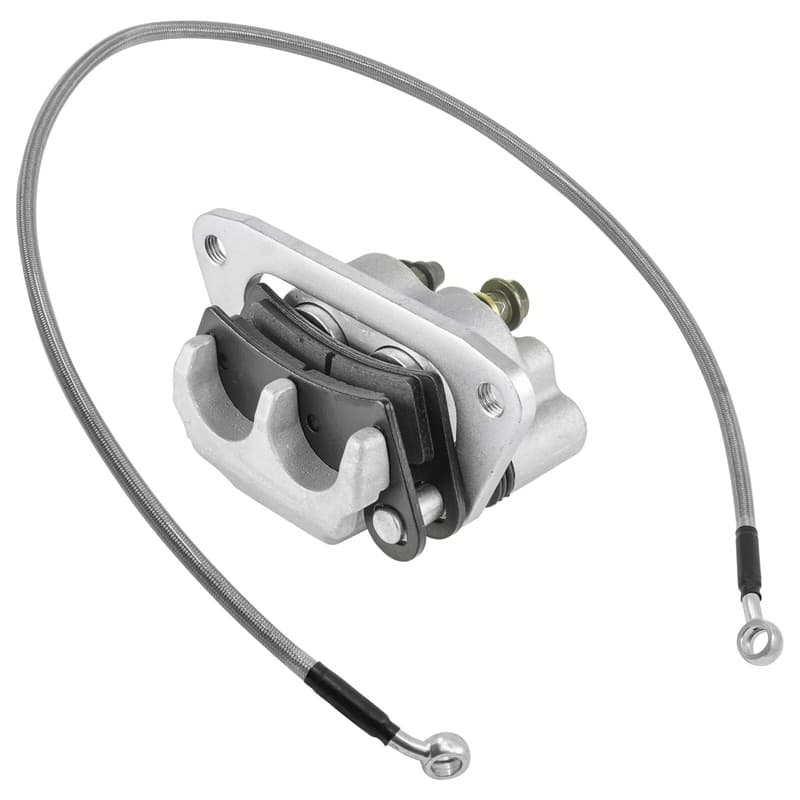 Brake Caliper & Brake Line for Polaris RZR 800 2008 2009-2014 Front Right