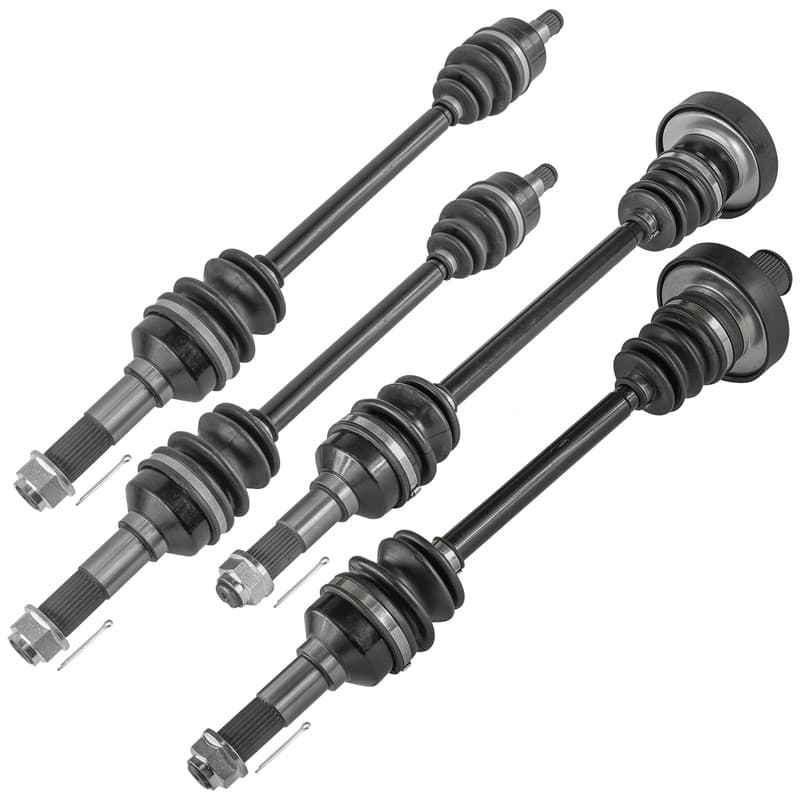 Front & Rear Complete Axles For Yamaha Rhino 700 YXR700F 2008-2013 Left & Right