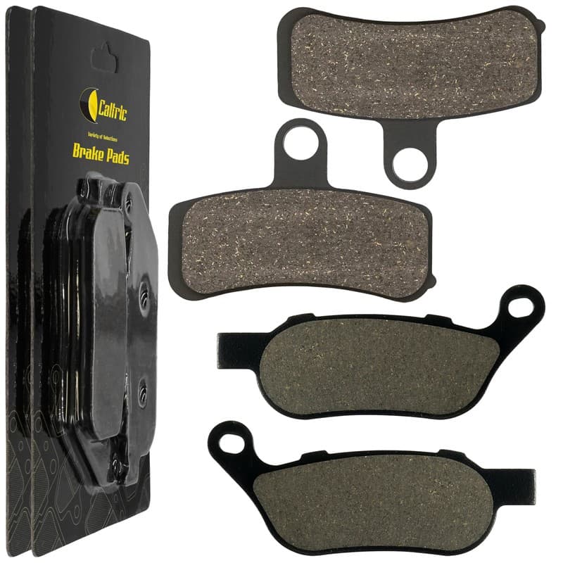 Front Rear Brake Pads for Harley Davidson Flstc Heritage Softail Classic 2008-14