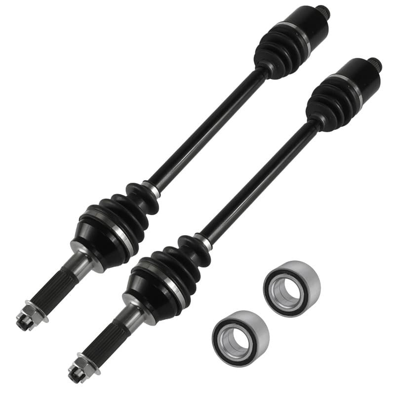 Rear Left & Right CV Joint Axle W/ Bearing For Polaris Ranger XP 800 4X4 2012