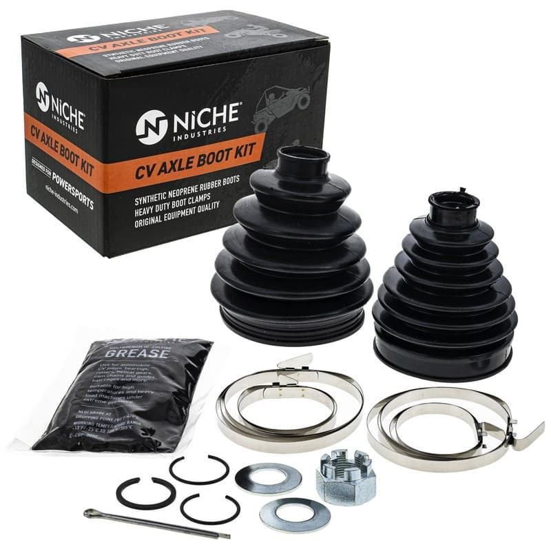 NICHE Rear CV Axle Boot Kit for John Deere Gator XUV625i XUV855M XUV825i XUV855D