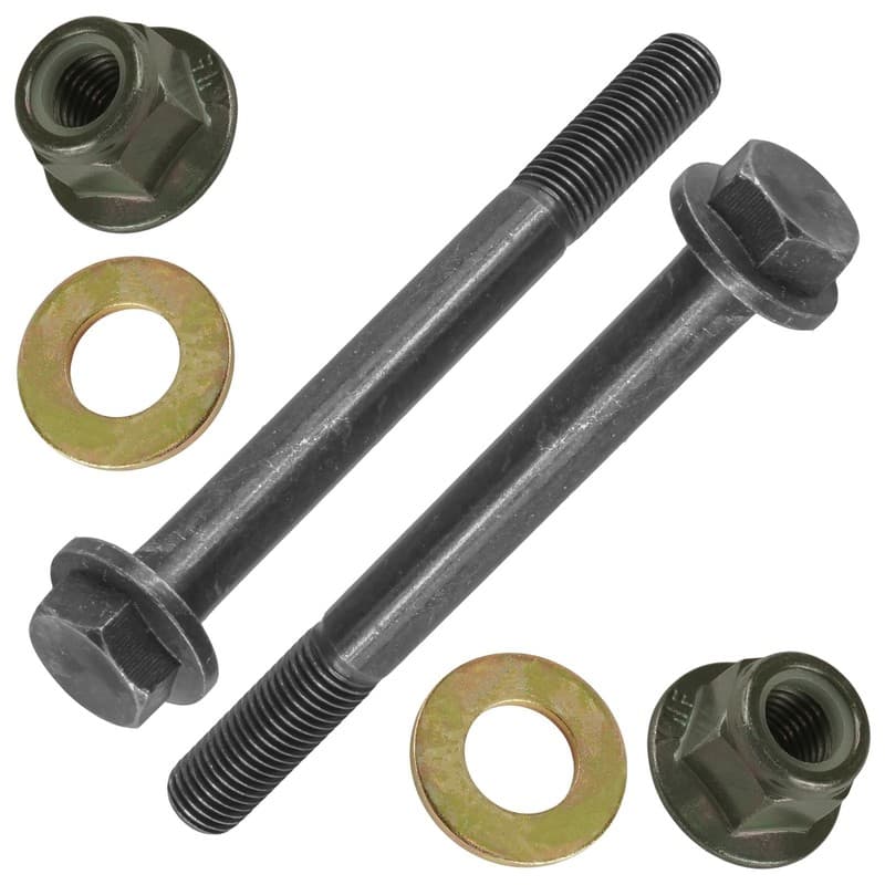 2x Rear Arm Upper or Lower Bolt w/ Nut for Polaris Ranger 400 4X4 2010 2011-2014