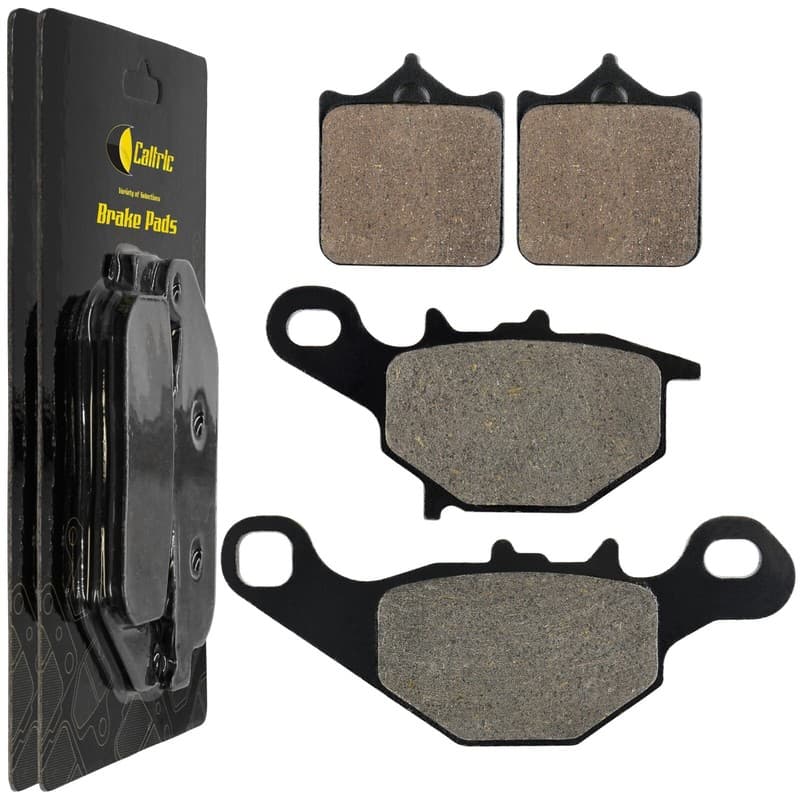 Caltric Front and Rear Brake Pads for Suzuki RM85 RM85L 2002 2003 2004