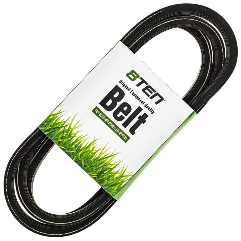 8TEN Raw Edge Drive Belt for John Deere 420 430 318 322 50-Inch Rotary M89112