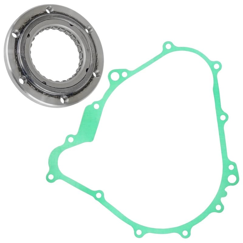 Starter Clutch & Cover Gasket for Yamaha Kodiak 450 YFM450 4WD 2003 04 05 2006