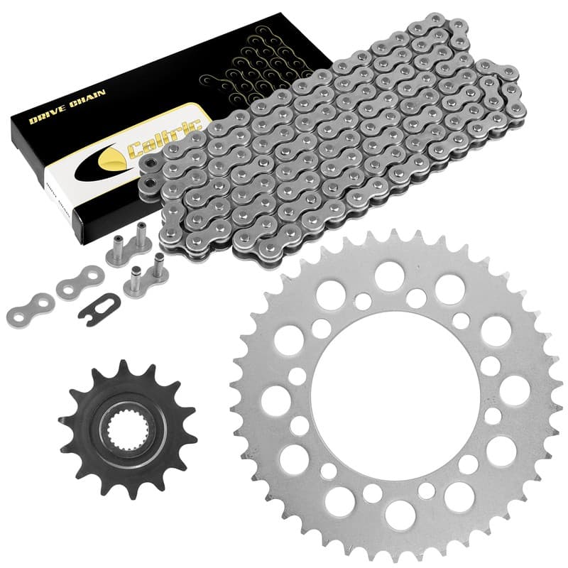 Drive Chain & Sprockets Kit for Honda TRX200 TRX200D Fourtrax 200 2X4 1990-1997