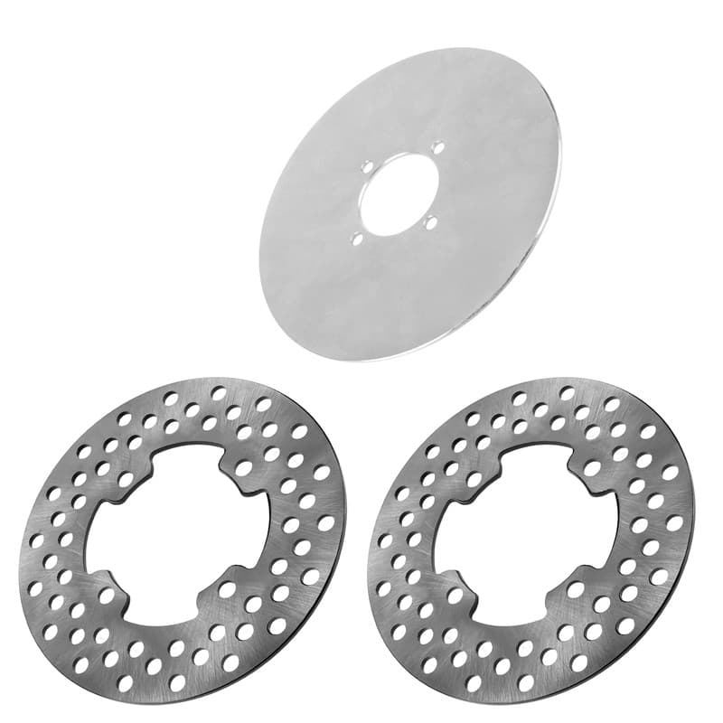 Front and Rear Brake Disc Rotor for Yamaha Kodiak 450 YFM450FA 2003-2004