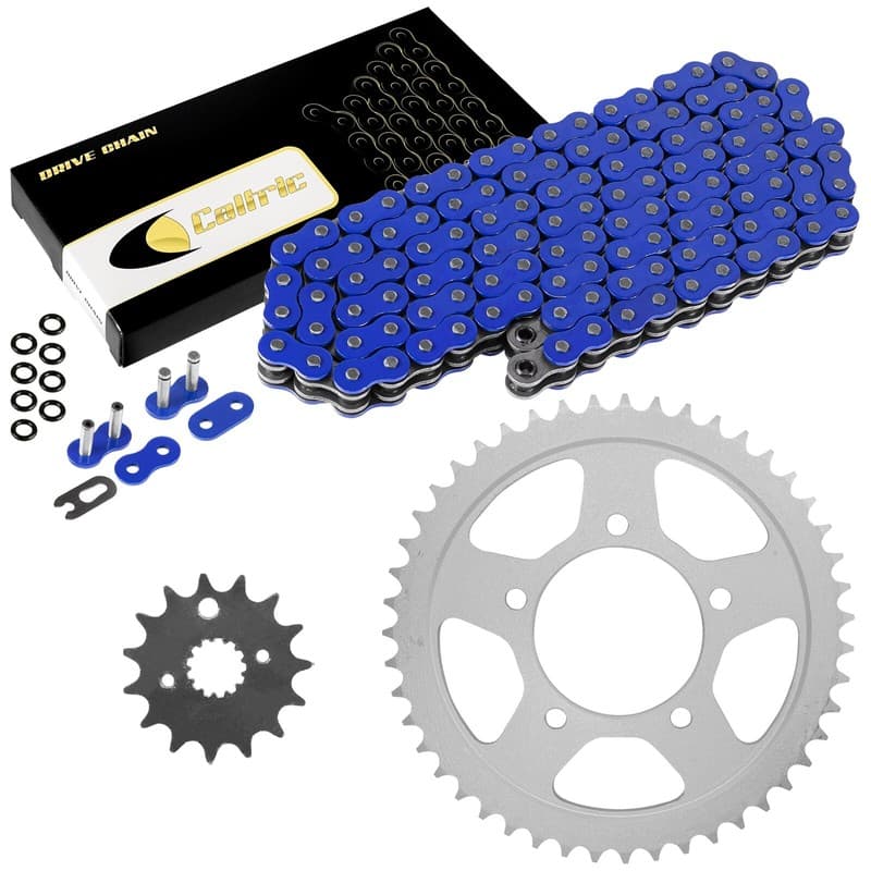 Blue O-Ring Drive Chain & Sprockets Kit for Suzuki GSX600F Katana 600 1998-2006