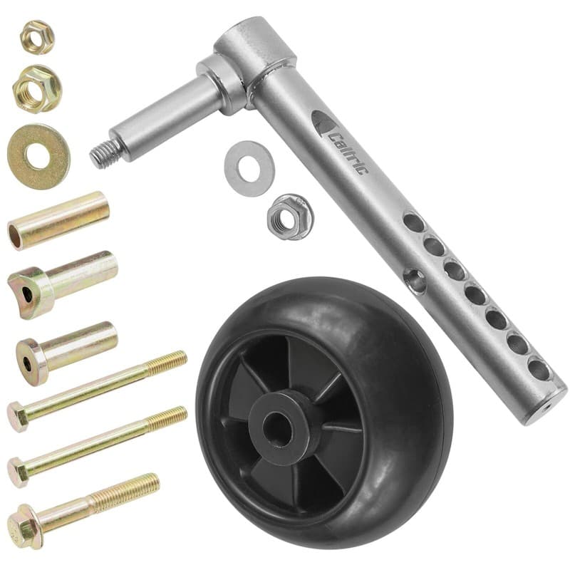 48X Front Right Deck Wheel w/ Arm for John Deere X324 X340 (Serial No. -020000)