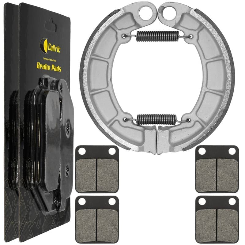for Kawasaki KVF400 Prairie 400 1997-2002 Front Brake Pads and Rear Brake Shoes