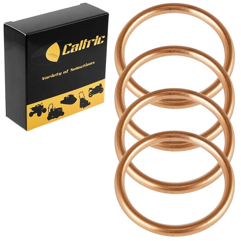 Exhaust Pipe Gaskets for Honda GL1200L GL1200SEi Goldwing 1200 Limited 1985 86