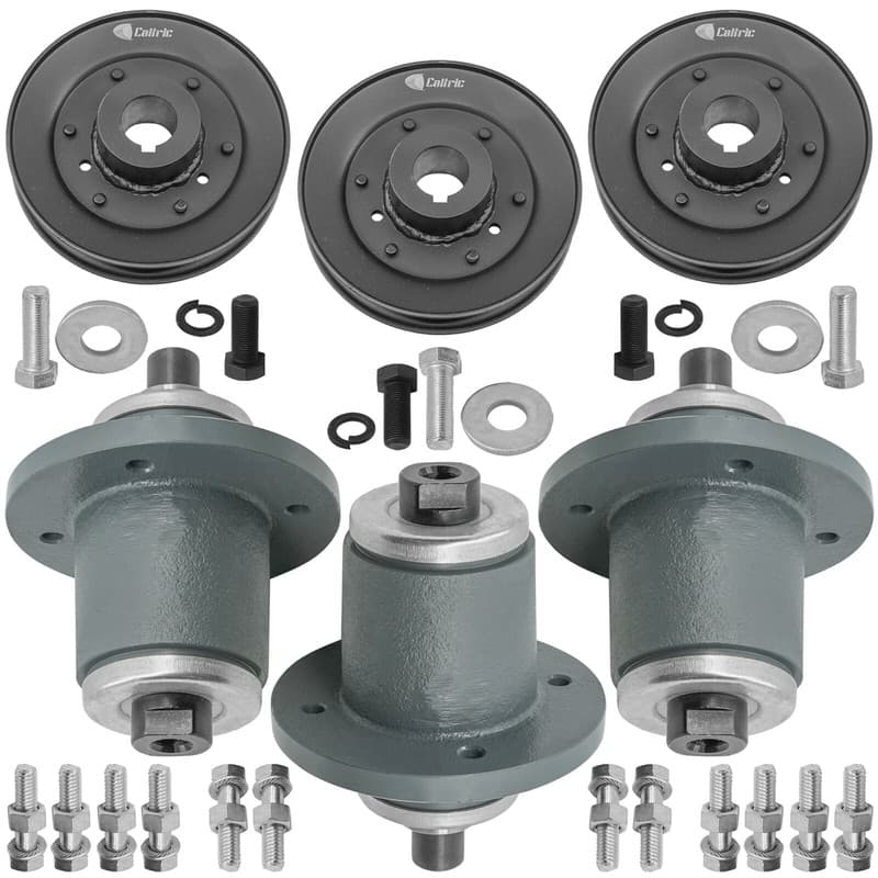 54" Deck Spindle & Pulley for Bad Boy Walk Behind 037-4000-50 037-8000-00