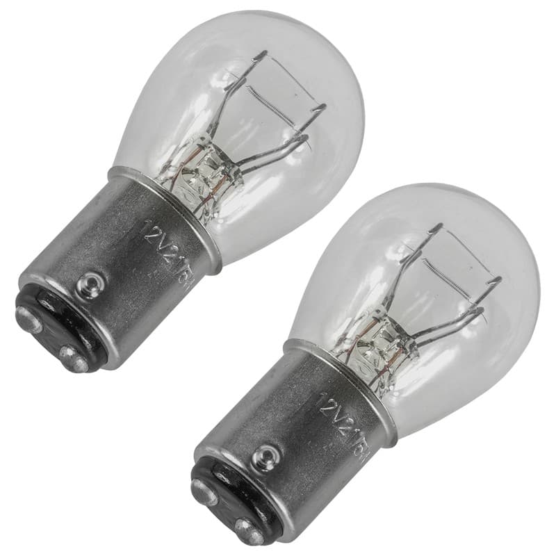 2 Taillight Bulb 12V 20/5W for Kawasaki Mule SX KAF400 2017 2018 2019 2020-2026
