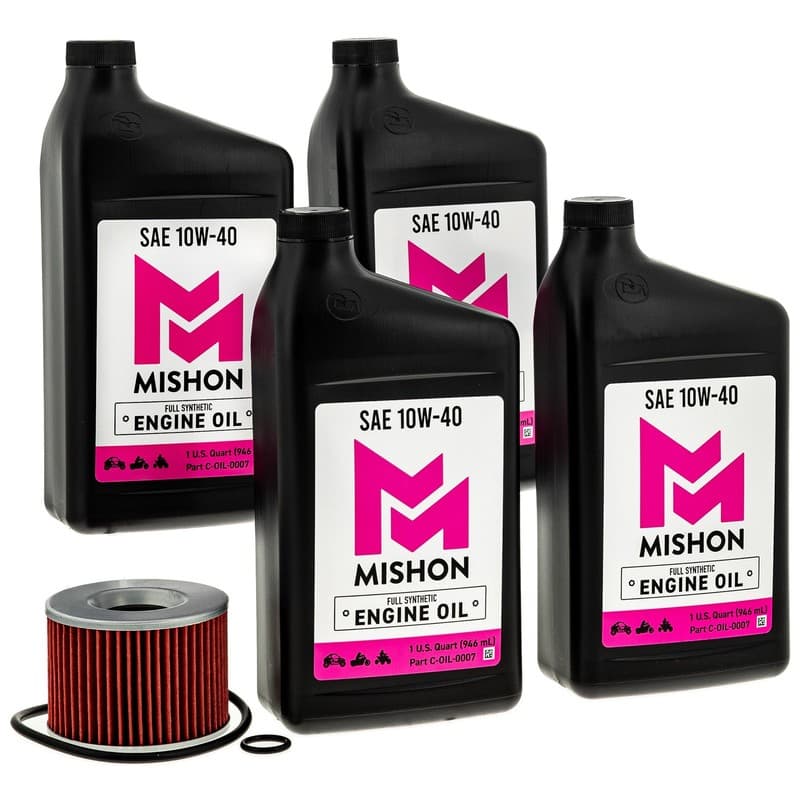 MISHON Engine Oil Change Kit for Kawasaki Concours 1000 ZRX1200R ZZR1200
